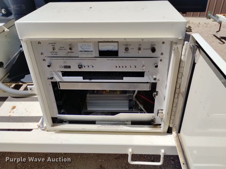 image for item DP3274 (6) 2007 American Signal message board trailers