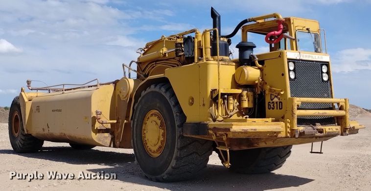 image for item DP3314 1981 Caterpillar 631D  water wagon