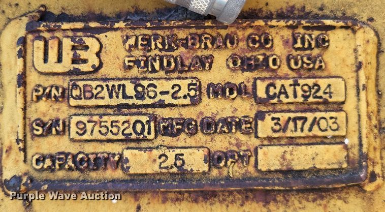 image for item DP5183 (3) wheel loader attachments