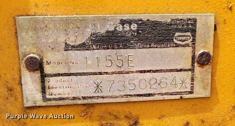 image for item DP5186 1987 Case 1155E  high lift track loader