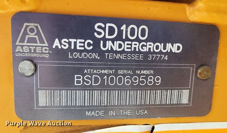 image for item DP5200 2006 Astec RT360  trencher