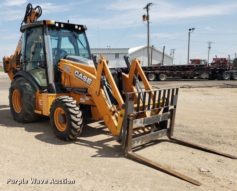 image for item DP8047 Case 580 Super N WT  backhoe
