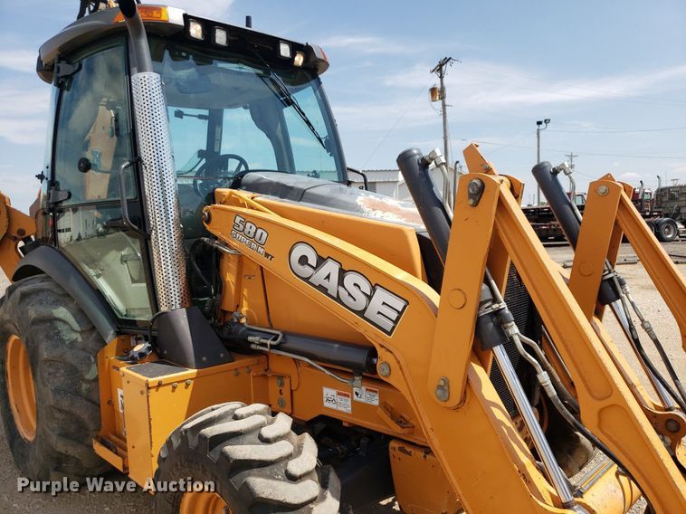 image for item DP8047 Case 580 Super N WT  backhoe