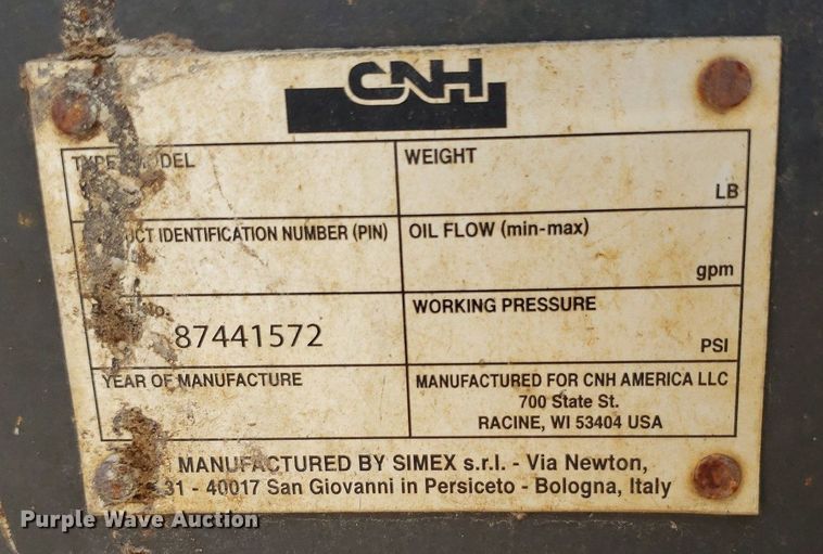 image for item DP8047 Case 580 Super N WT  backhoe