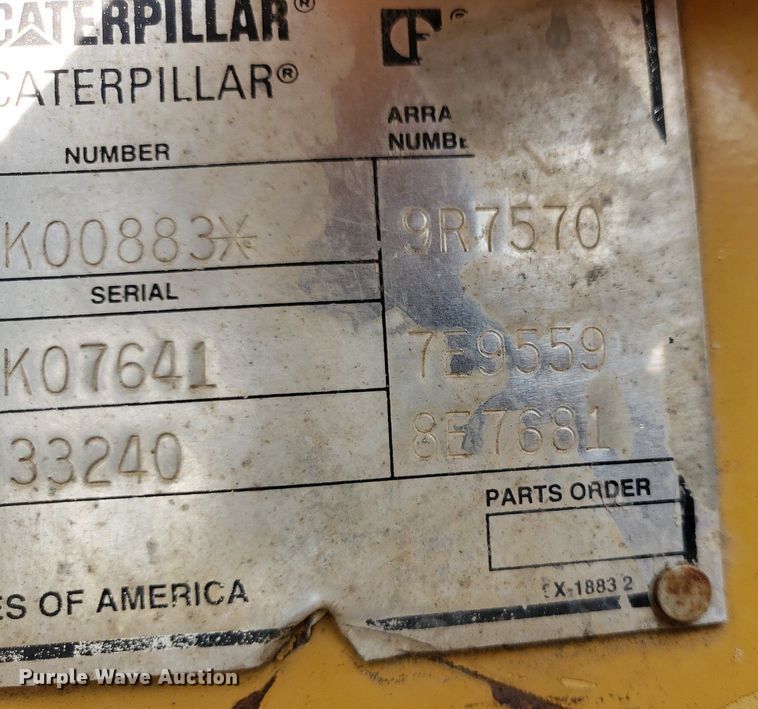 image for item DP8063 1993 Caterpillar 416B  backhoe