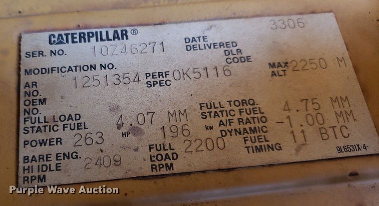 image for item DP8075 2006 Caterpillar 615C  elevating scraper