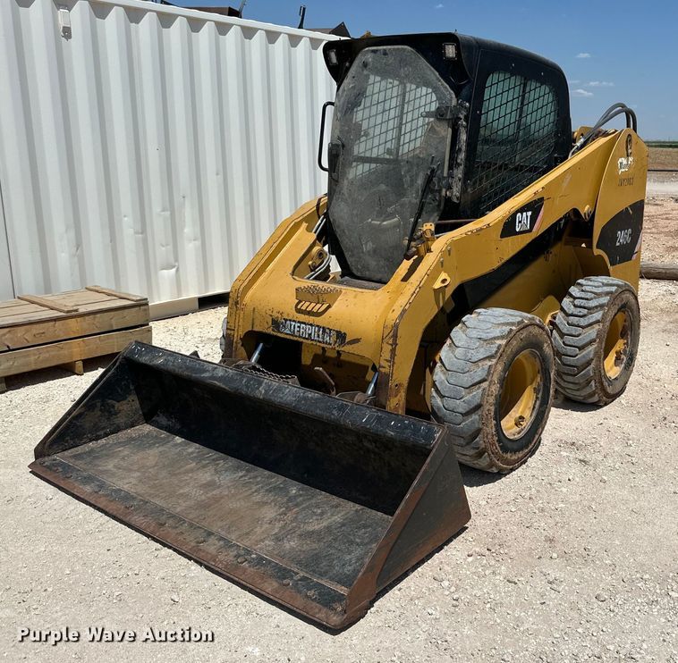 image for item DQ1337 2008 Caterpillar 246C  skid steer loader