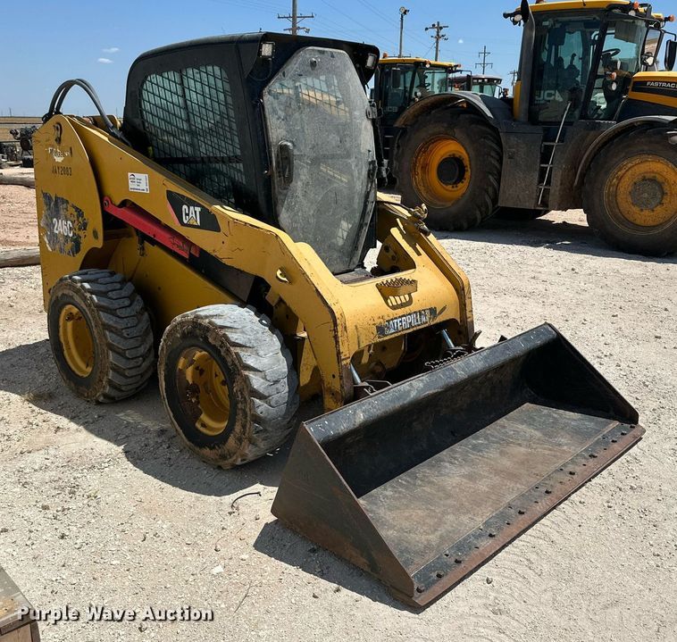 image for item DQ1337 2008 Caterpillar 246C  skid steer loader