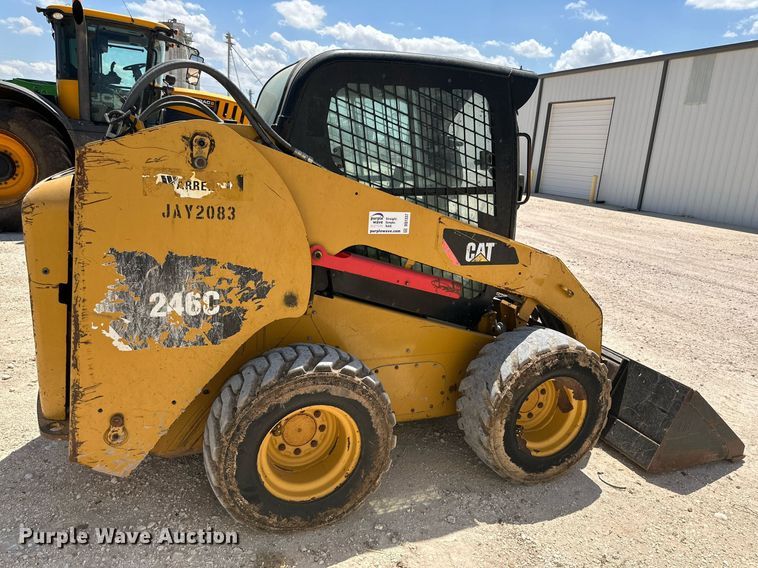 image for item DQ1337 2008 Caterpillar 246C  skid steer loader