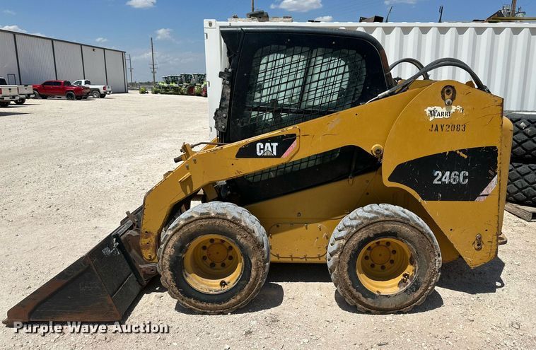 image for item DQ1337 2008 Caterpillar 246C  skid steer loader