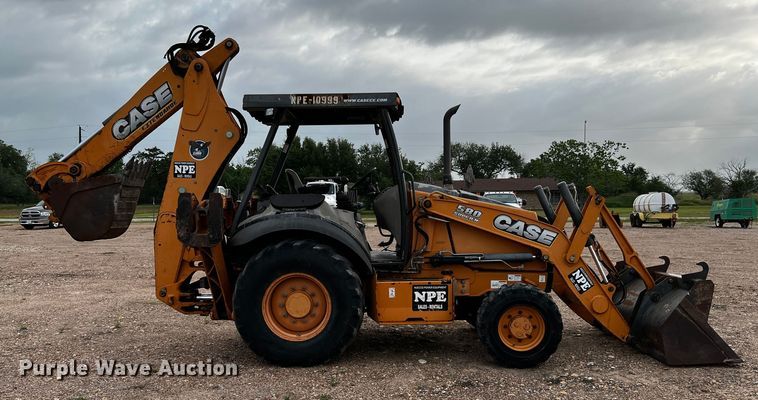 image for item DQ2036 2012 Case 580 Super N  backhoe