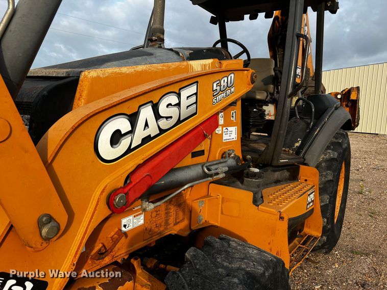image for item DQ2036 2012 Case 580 Super N  backhoe
