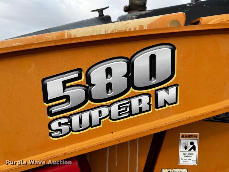 image for item DQ2036 2012 Case 580 Super N  backhoe