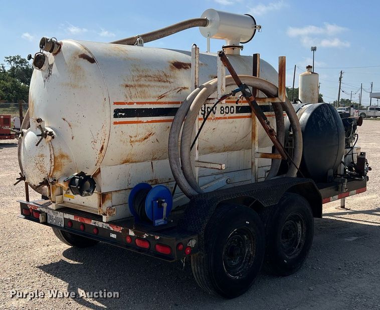 image for item DQ2103 Vacmasters of Denver SPV 800 GT3/W  vacuum excavator