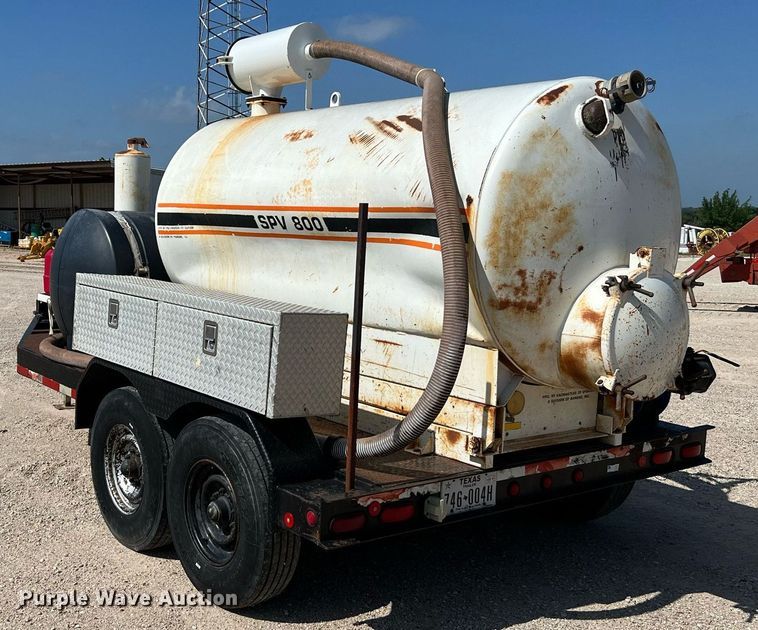 image for item DQ2103 Vacmasters of Denver SPV 800 GT3/W  vacuum excavator