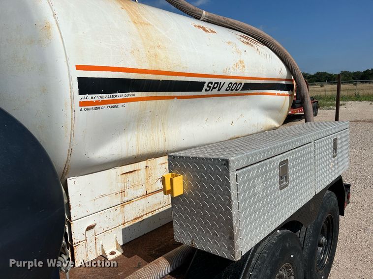 image for item DQ2103 Vacmasters of Denver SPV 800 GT3/W  vacuum excavator