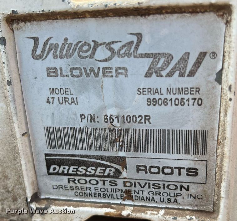 image for item DQ2103 Vacmasters of Denver SPV 800 GT3/W  vacuum excavator