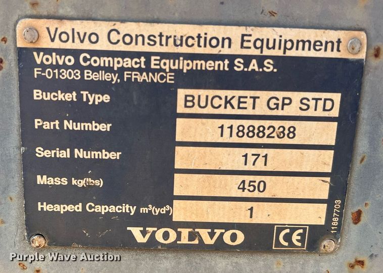 image for item DQ2105 2007 Volvo BL60  backhoe