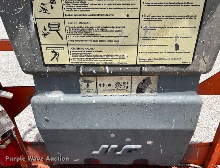 image for item DQ2107 2014 JLG 600AJ  boom lift