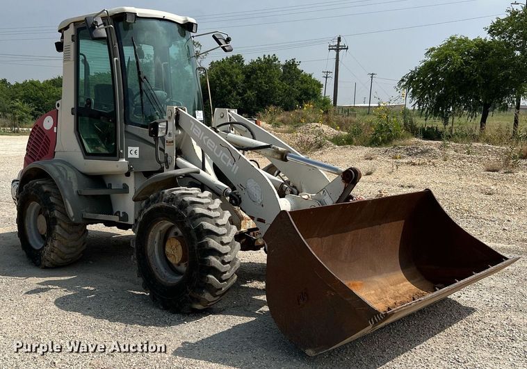 image for item DQ2108 2010 Takeuchi TW80  wheel loader