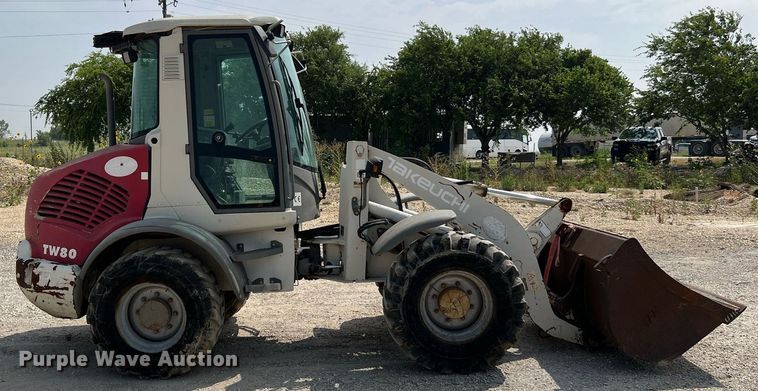 image for item DQ2108 2010 Takeuchi TW80  wheel loader