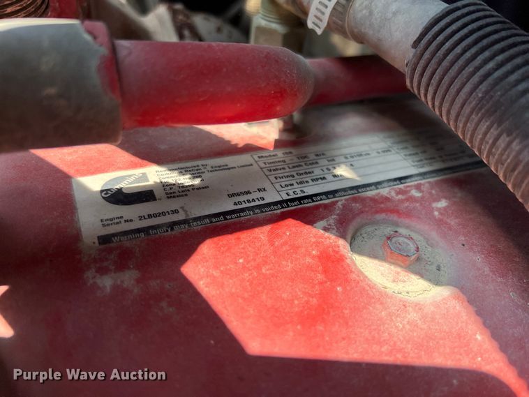 image for item DQ2112 2011 Crane Carrier  street sweeper truck