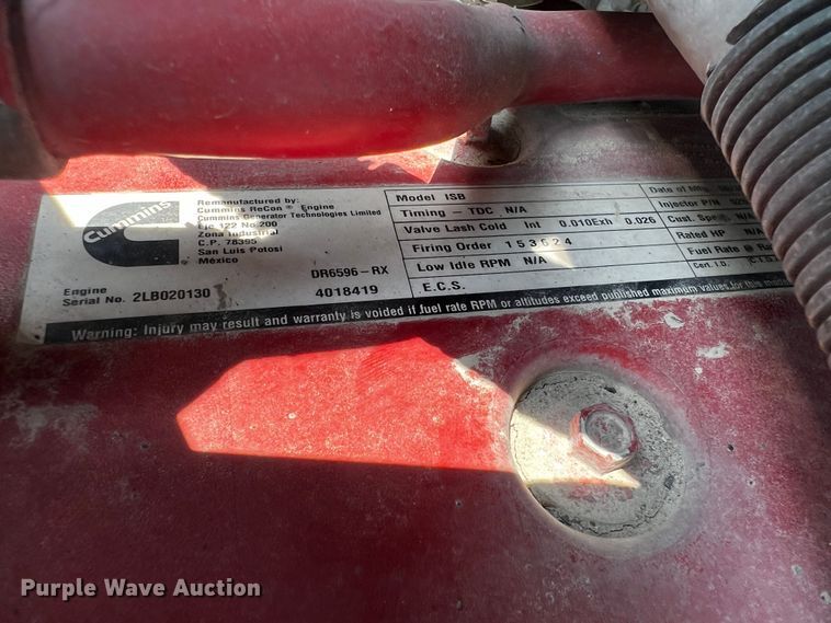 image for item DQ2112 2011 Crane Carrier  street sweeper truck