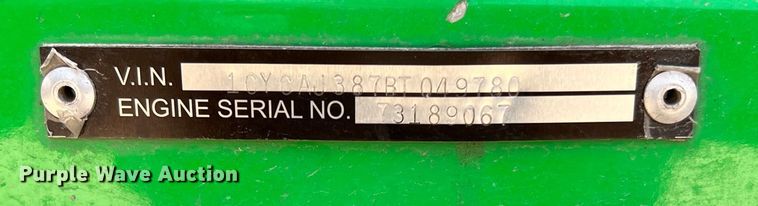 image for item DQ2112 2011 Crane Carrier  street sweeper truck