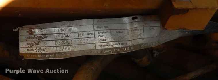 image for item DQ7330 1987 Dresser TD-20G  cable plow