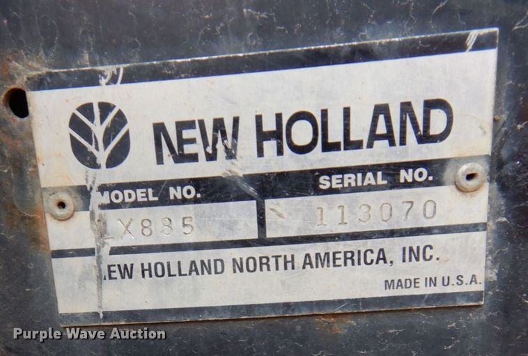 image for item DQ7331 1997 New Holland LX885 Turbo  skid steer loader