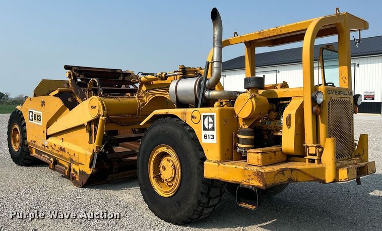 image for item DR4729 1976 Caterpillar 613  elevating scraper