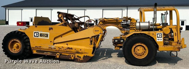 image for item DR4729 1976 Caterpillar 613  elevating scraper