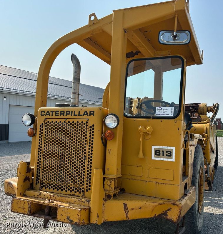 image for item DR4729 1976 Caterpillar 613  elevating scraper