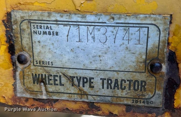 image for item DR4729 1976 Caterpillar 613  elevating scraper