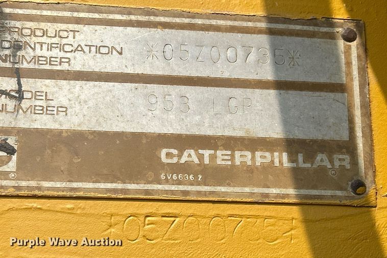 image for item DR4730 1984 Caterpillar 953  track loader