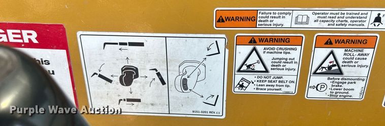 image for item DR4738 2008 Caterpillar TL1255  telehandler