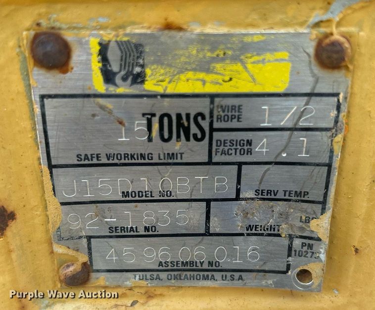 image for item DR4739 Broderson 1C2002B  crane