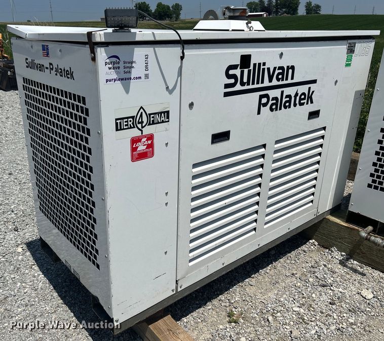image for item DR4743 Sullivan-palatek D185UDZW  air compressor