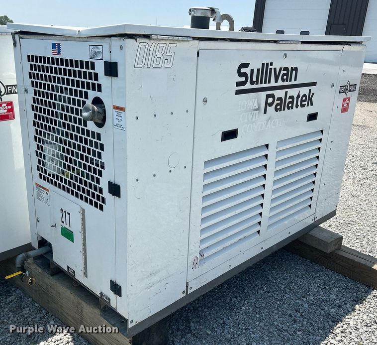 image for item DR4743 Sullivan-palatek D185UDZW  air compressor