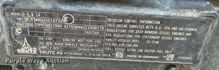 image for item DR4744 Sullivan-palatek D185UDZW  air compressor