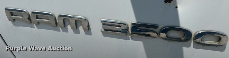 image for item DR4747 2006 Dodge Ram 3500  flatbed pickup truck