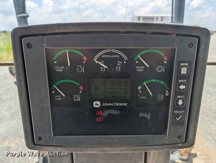 image for item DR6974 2007 John Deere 772D  motor grader