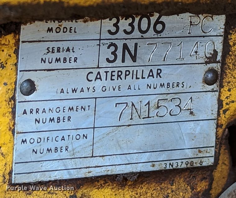 image for item DR6977 1978 Caterpillar D6D  dozer