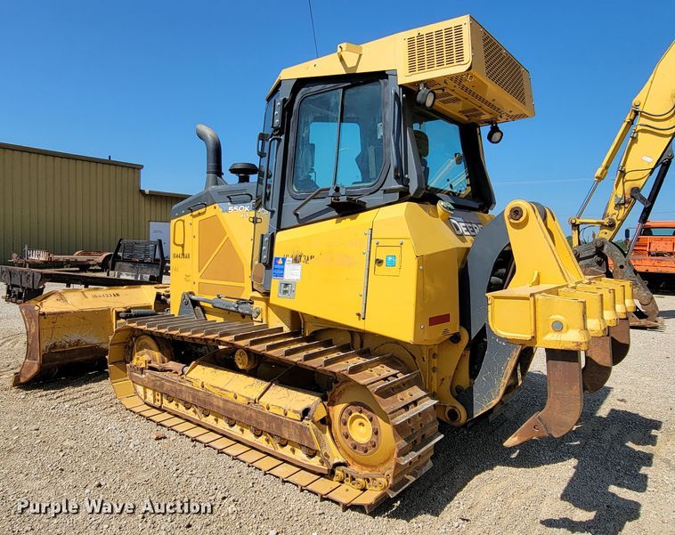 image for item HY9027 2016 John Deere 550K XLT  dozer
