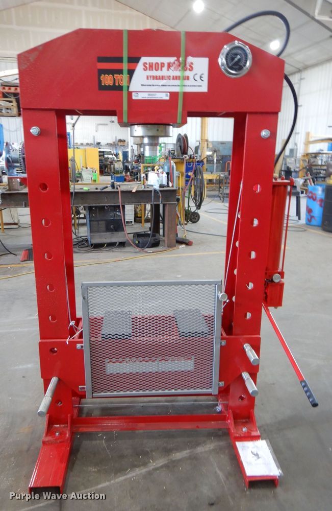 image for item IB9557 100 ton shop press