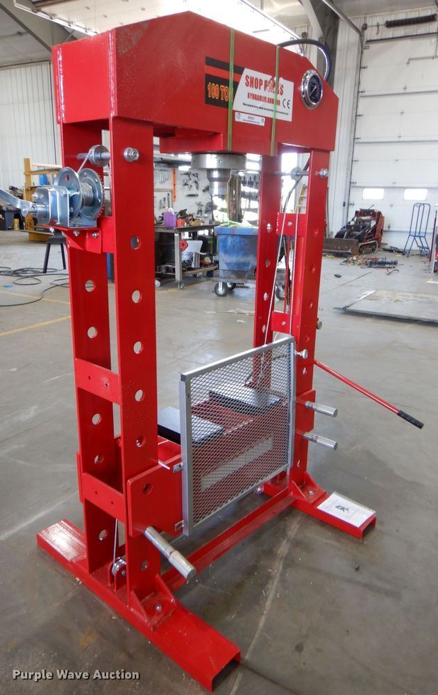 image for item IB9557 100 ton shop press