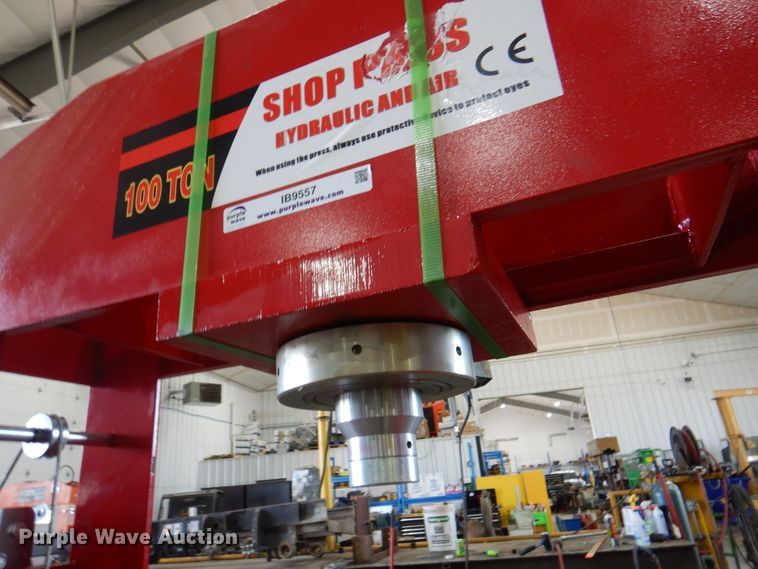 image for item IB9557 100 ton shop press