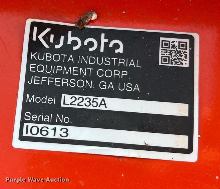 image for item II9202 Kubota MX6000  MFWD tractor