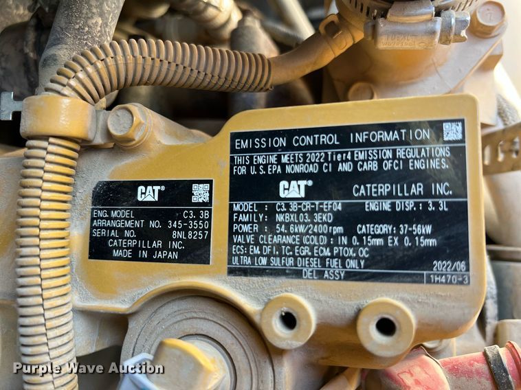 image for item II9203 2023 Caterpillar 289D3  tracked skid steer loader