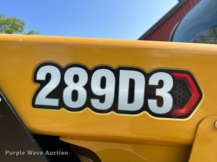 image for item II9203 2023 Caterpillar 289D3  tracked skid steer loader